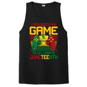 I Paused My Game To Celebrate Juneteenth Controller Gamer Gift PosiCharge Competitor Tank