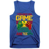 I Paused My Game To Celebrate Juneteenth Controller Gamer Gift Tank Top