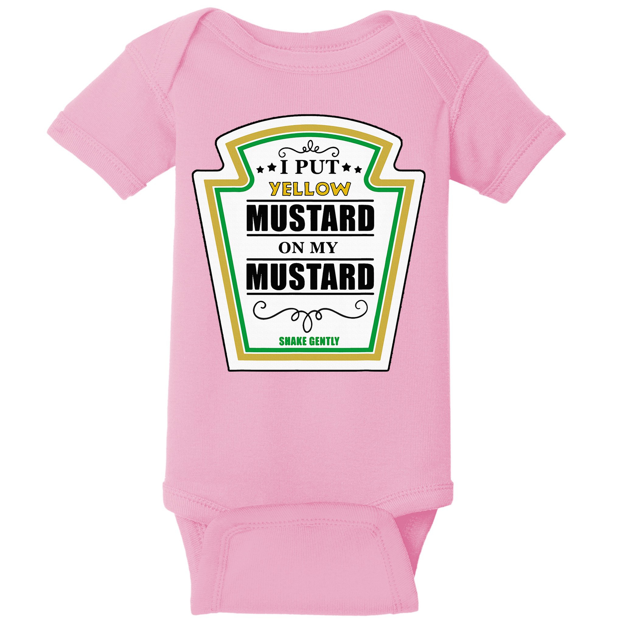 I Put Mustard On My Mustard Halloween Couple Team Baby Bodysuit