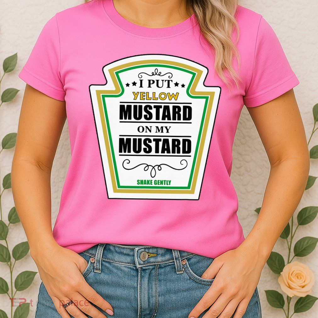 I Put Mustard On My Mustard Halloween Couple Team Womens T-Shirt