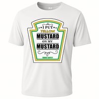 I Put Mustard On My Mustard Halloween Couple Team Cooling Performance Crew T-Shirt