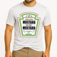 I Put Mustard On My Mustard Halloween Couple Team Cooling Performance Crew T-Shirt