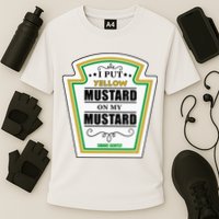 I Put Mustard On My Mustard Halloween Couple Team Cooling Performance Crew T-Shirt