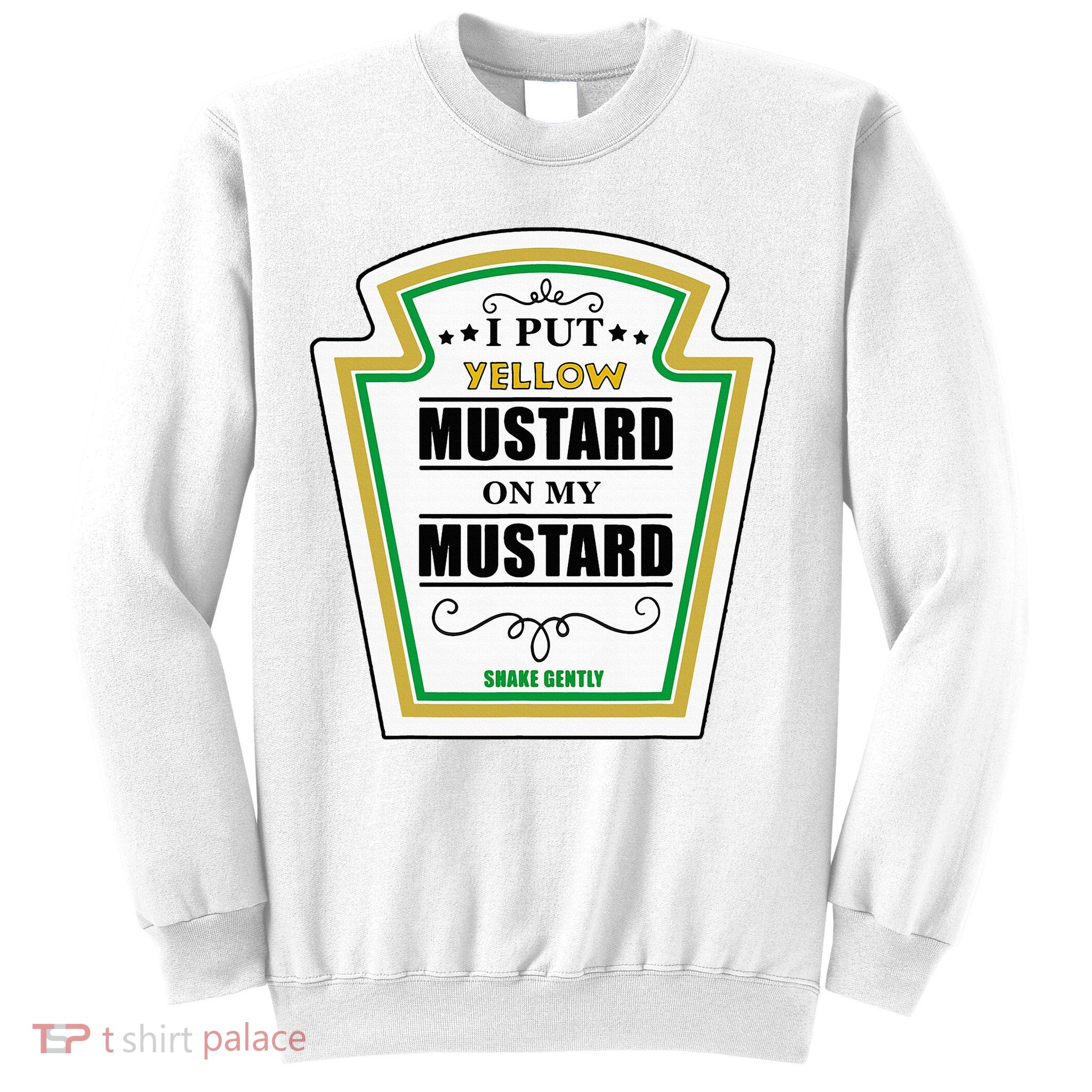 I Put Mustard On My Mustard Halloween Couple Team Sweatshirt