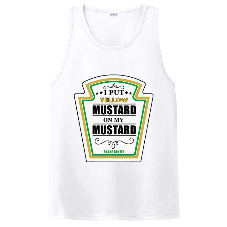 I Put Mustard On My Mustard Halloween Couple Team PosiCharge Competitor Tank