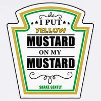 I Put Mustard On My Mustard Halloween Couple Team Golf Towel