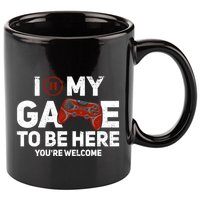 I Paused My Game To Be Here YouRe Welcome Gaming Gamer Gift 11oz C Handle Ceramic Mug