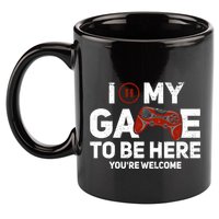 I Paused My Game To Be Here YouRe Welcome Gaming Gamer Gift 11oz C Handle Ceramic Mug