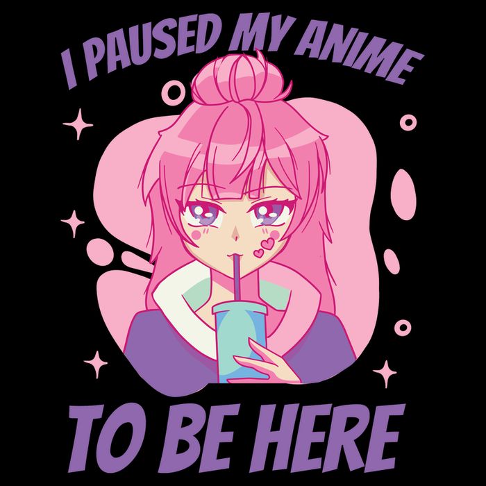 I Paused My Anime To Be Here Cooling Performance Crew T-Shirt