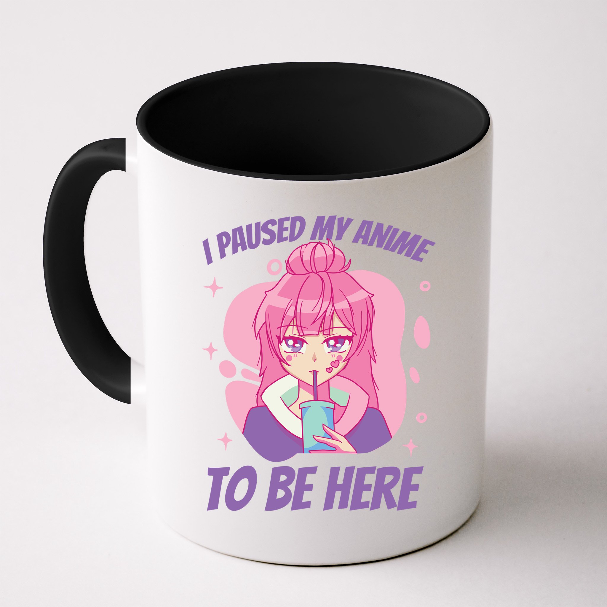 I Paused My Anime To Be Here Mug