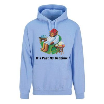 ItS Past My Bedtime Funny Bear Lover Gifts Unisex Surf Hoodie