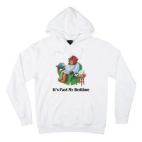 ItS Past My Bedtime Funny Bear Lover Gifts Hoodie