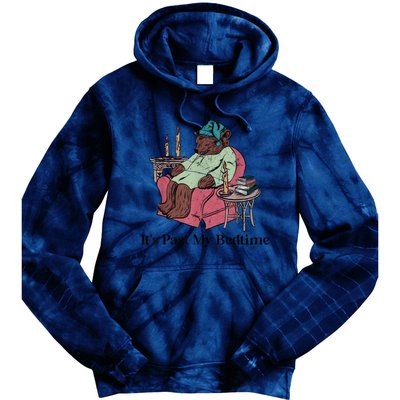 Its Past My Bedtime Funny Bear Sleeping Tie Dye Hoodie