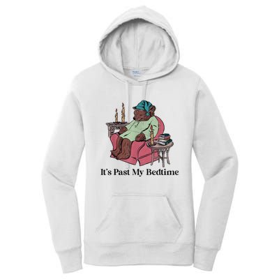 Its Past My Bedtime Funny Bear Sleeping Women's Pullover Hoodie