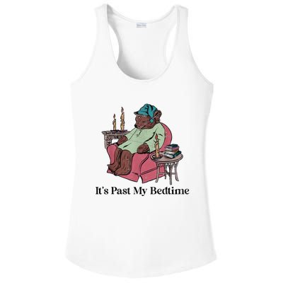 Its Past My Bedtime Funny Bear Sleeping Ladies PosiCharge Competitor Racerback Tank