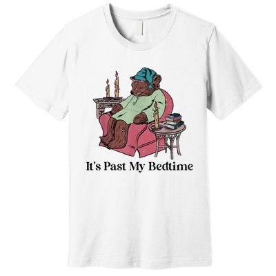 Its Past My Bedtime Funny Bear Sleeping Premium T-Shirt