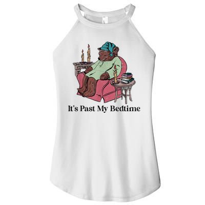 Its Past My Bedtime Funny Bear Sleeping Women's Perfect Tri Rocker Tank