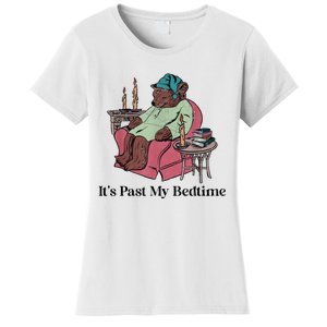 Its Past My Bedtime Funny Bear Sleeping Women's T-Shirt