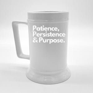 Inspiring Positive Message Self Growth Quote Beer Stein