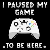I Paused My Game to Be Here funny sayings Youth Performance Sprint T-Shirt