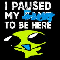I Paused My Flug To Be Here Cooling Performance Crew T-Shirt