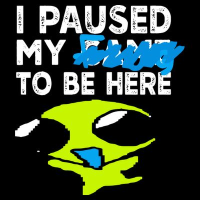 I Paused My Flug To Be Here T-Shirt