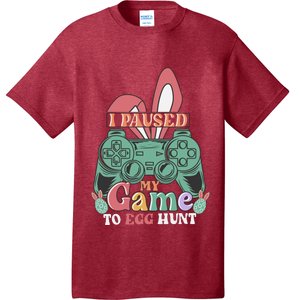 I Paused My Game To Egg Hunt Easter Funny Gamer Boys Kids T-Shirt