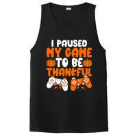 I Paused My Game To Be Thankful Video Gamer Thanksgiving PosiCharge Competitor Tank