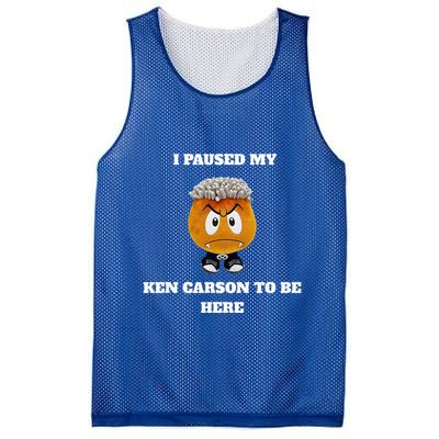 I Paused My Ken Carson To Be Here Agc A Great Chaos Vamp Mesh Reversible Basketball Jersey Tank