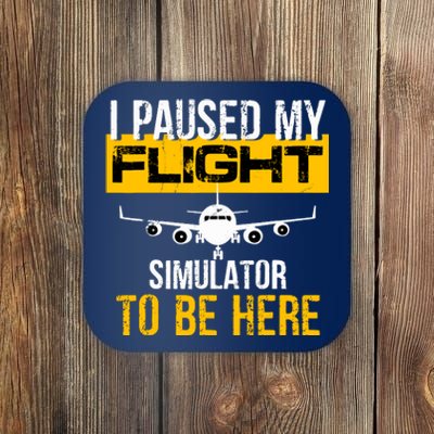 I Paused My Flight Simulator To Be Here To Best Pilot Coaster