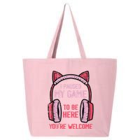 I Paused My Game To Be Here YouRe Welcome Retro Gamer 25L Jumbo Tote