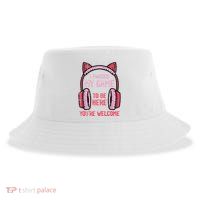I Paused My Game To Be Here YouRe Welcome Retro Gamer Sustainable Bucket Hat