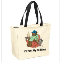 Its Past My Bedtime Funny Bear Zip Tote Bag