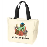 Its Past My Bedtime Funny Bear Zip Tote Bag