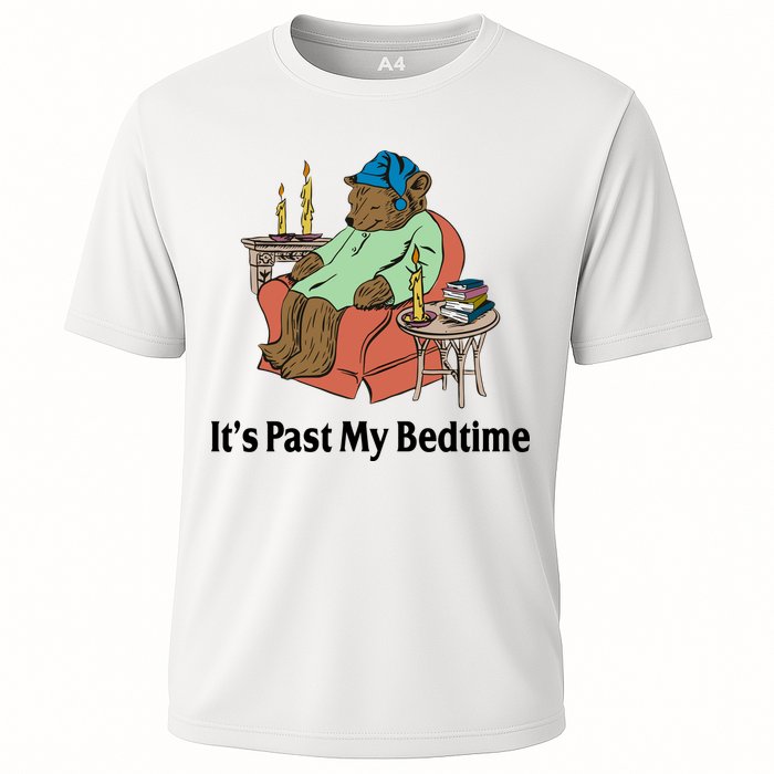 Its Past My Bedtime Funny Bear Cooling Performance Crew T-Shirt