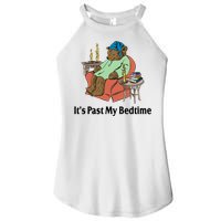 Its Past My Bedtime Funny Bear Women's Perfect Tri Rocker Tank