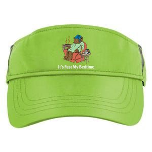 Its Past My Bedtime Funny Bear Adult Drive Performance Visor