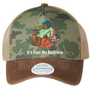 Its Past My Bedtime Funny Bear Legacy Tie Dye Trucker Hat