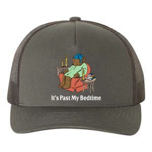 Its Past My Bedtime Funny Bear Yupoong Adult 5-Panel Trucker Hat