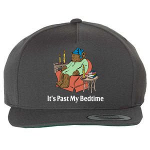 Its Past My Bedtime Funny Bear Wool Snapback Cap