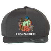 Its Past My Bedtime Funny Bear Wool Snapback Cap