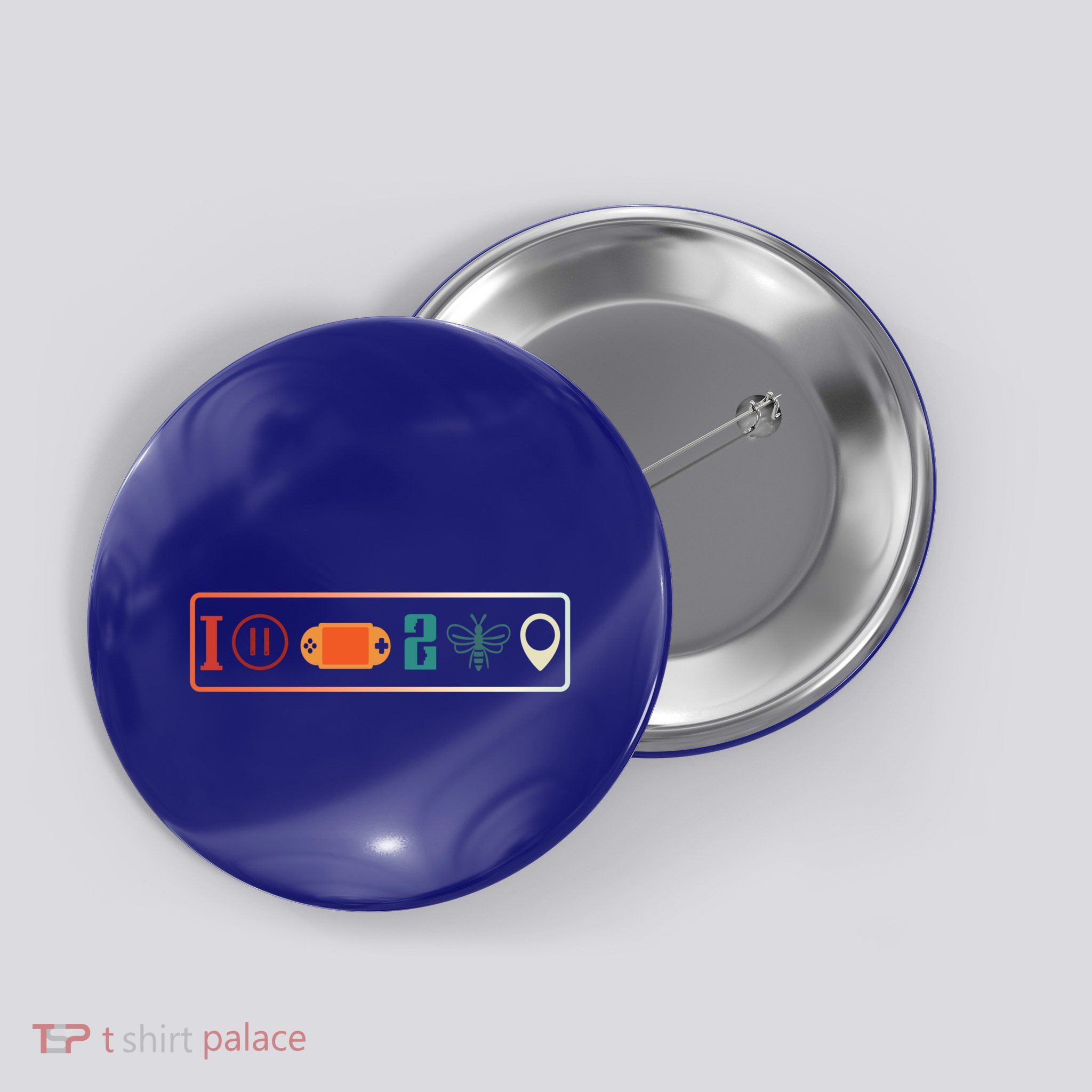 I Paused My Game To Be Here Icons Cool Gaming Retro Vintage Meaningful Gift Button