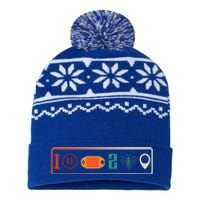 I Paused My Game To Be Here Icons Cool Gaming Retro Vintage Meaningful Gift USA-Made Snowflake Beanie