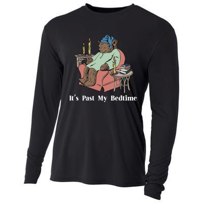 It’S Past My Bedtime Bear Cooling Performance Long Sleeve Crew