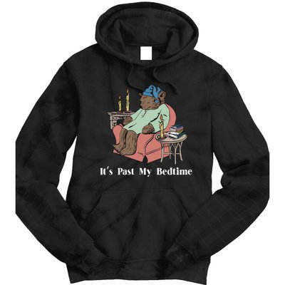 It’S Past My Bedtime Bear Tie Dye Hoodie