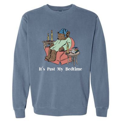 It’S Past My Bedtime Bear Garment-Dyed Sweatshirt