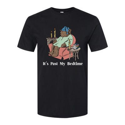 It’S Past My Bedtime Bear Softstyle® CVC T-Shirt