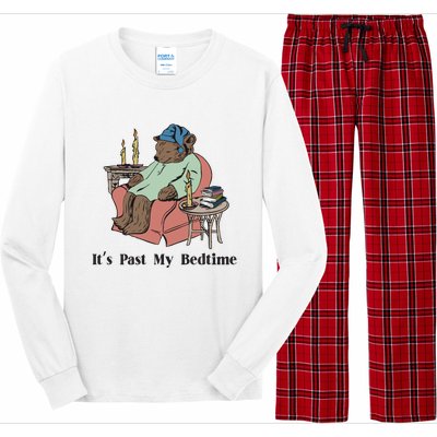 It’S Past My Bedtime Bear Long Sleeve Pajama Set