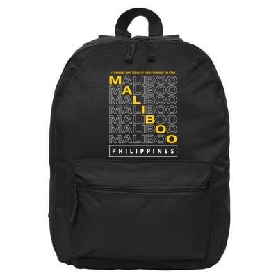 I Promise Not To Go If You Promise To Stay Maliboo 16 in Basic Backpack