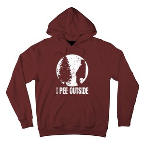 I Pee Outside Inappropriate Hoodie